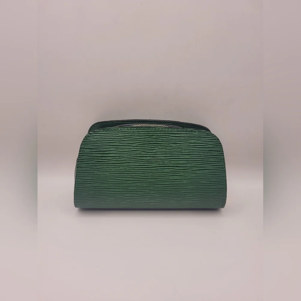 Louis Vuitton Epi Dauphine PM Cosmetic Pouch Green